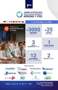 Cumbre Internacional de Cuidado Avanzado de Heridas y Piel en Caracas